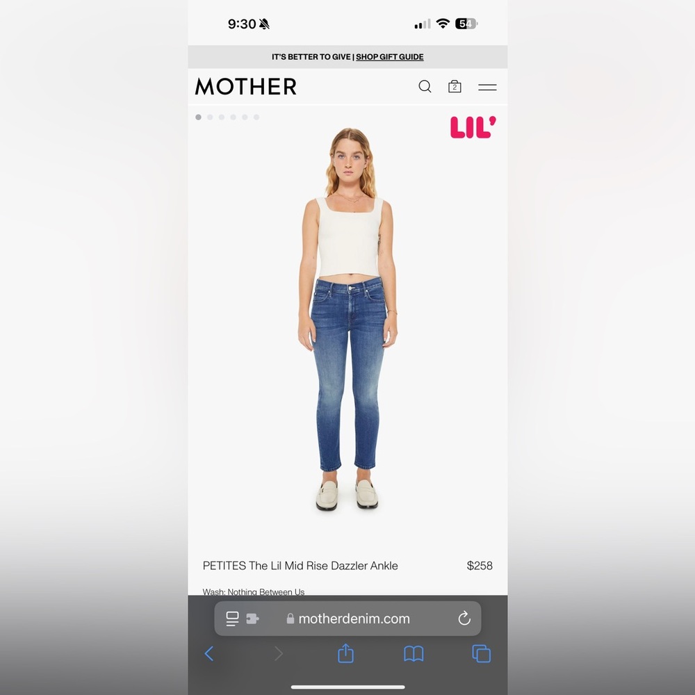 Mother denim